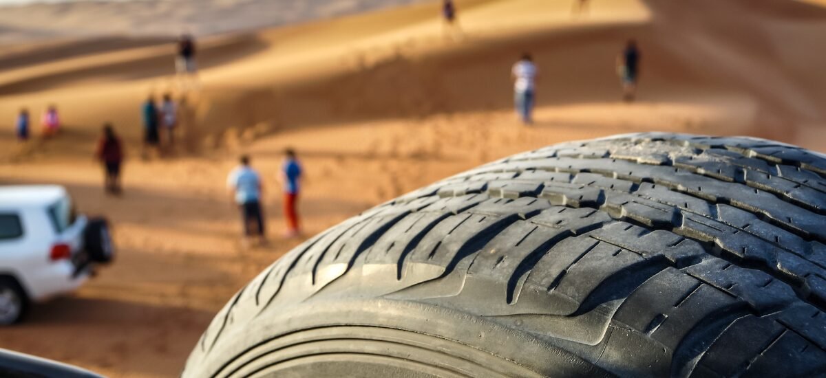 Photoshoot on red sand dunes